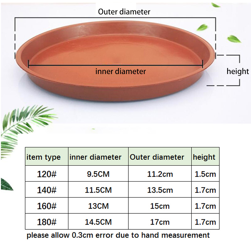 10 шт. пластиковый цветочный г – обзор и цена Drip Tray Saucer