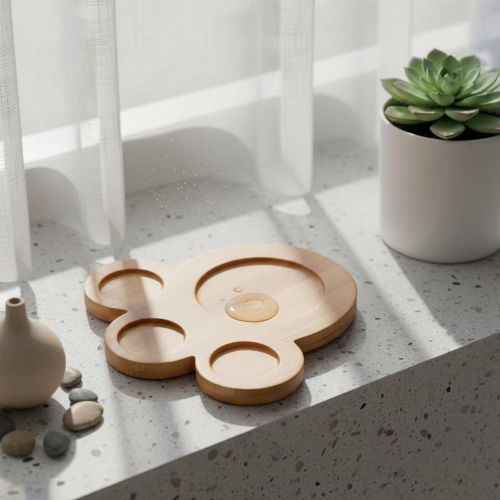 Промышленный бамбуковый поддон – обзор и цена Drip Tray Saucer